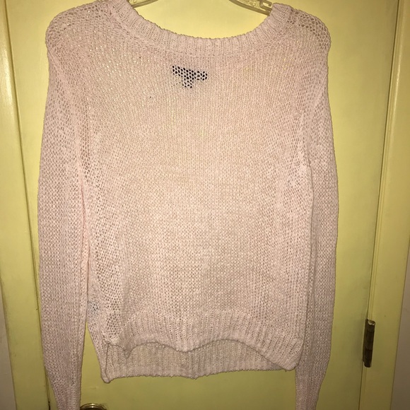 Ann Taylor Pink Knit Sweater - Picture 1 of 3